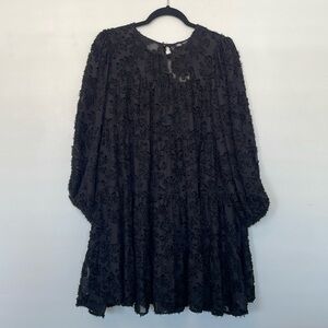 Zara Black Babydoll Dress